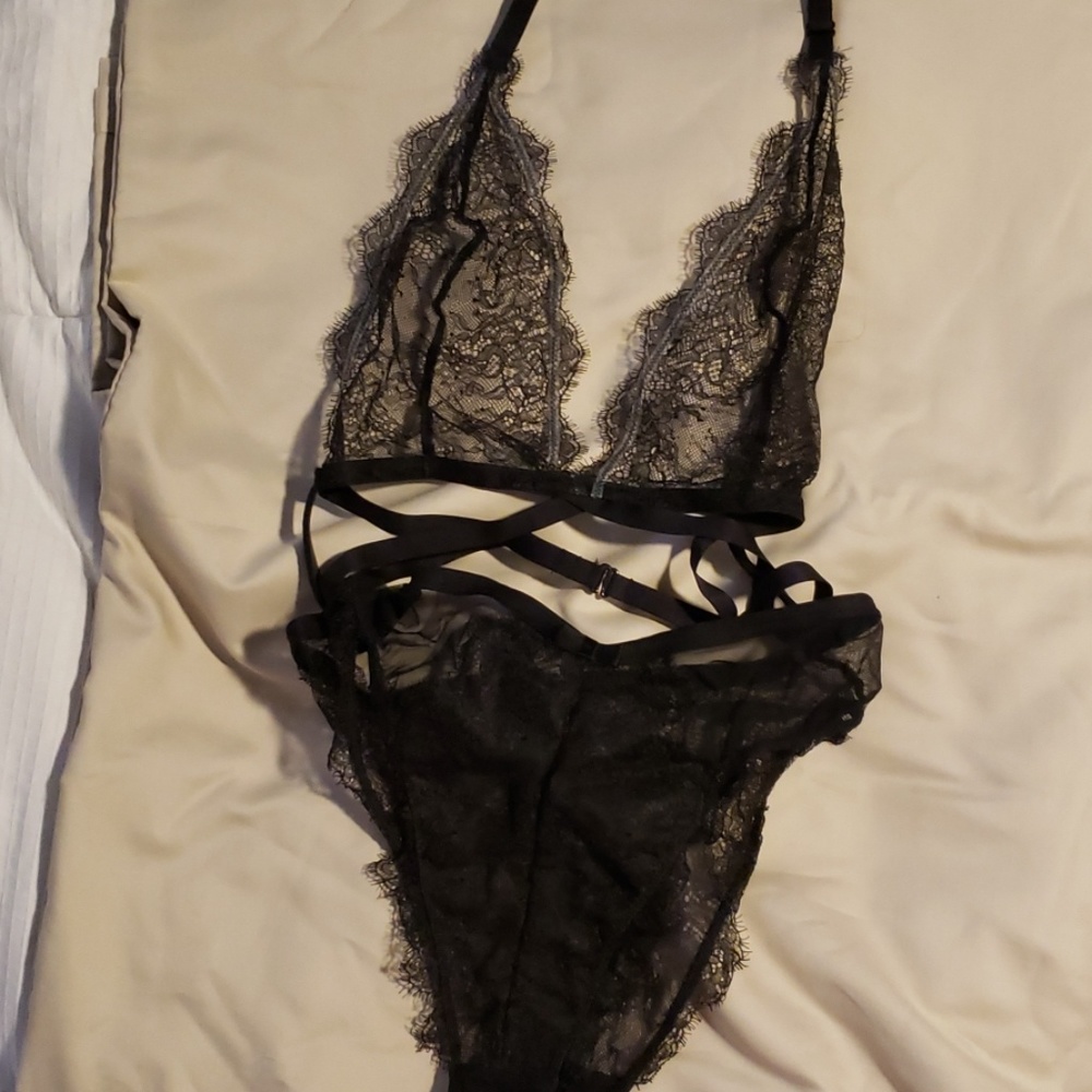 VS lace bodysuit
